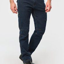 Vaquero multibolsillos hombre Denim Blue Rinse 36 Fr