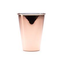 Vaso de acero inoxidable y cobre Cobre Talla Única Adulto