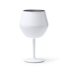 Vaso de acero inoxidable con soporte extraíble Blanco