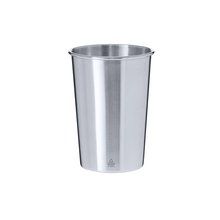 Vaso acero reciclado 350 ml cromado Plat