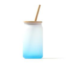 Vaso de cristal borosilicato degradado Royal Talla Única Adulto