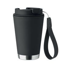 Vaso de doble pared 300 ml Negro