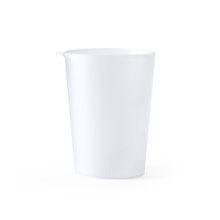 Vaso reutilizable de 500ml con argolla Transparente Talla Única Adulto
