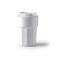 Vaso térmico de 350 ml de acero inoxidable Blanco