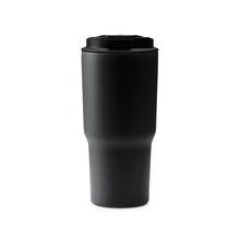 Vaso térmico 600 ml con tapa de seguridad Negro