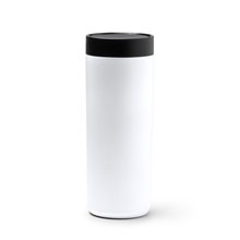 Vaso térmico de acero con doble pared Blanco