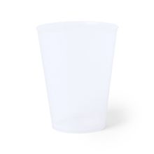 Vaso translúcido reutilizable resistente Trans