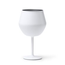 Vaso de acero inoxidable con soporte extraíble Blanco