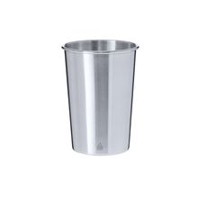 Vaso acero reciclado 350 ml cromado Plat