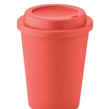 Vaso de doble pared PP 300 ml Rojo