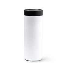 Vaso térmico de acero con doble pared Blanco
