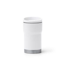Vaso térmico de acero inoxidable con dosificador Blanco