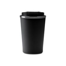 Vaso térmico con tapa rosca y antideslizante Negro