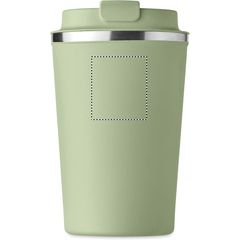 Vaso Termo Inox de Viaje 350ml | Frontal Superior | 35 x 40