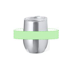 Vaso Térmico 340ml INOX con Tapa | Area 1 | 165 x 40
