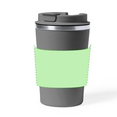 Vaso Térmico Acero Inox con Tapa | Alrededor del vaso | 200 x 60