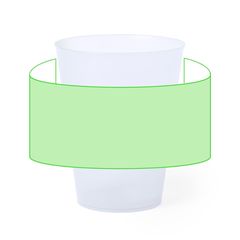 Vaso translúcido reutilizable resistente | Area 1 | 160 x 60