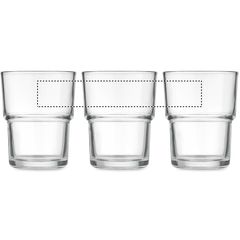 Vaso de cristal con tapa y pajita | Circunferencia | 190 x 30