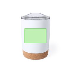 Vaso Térmico Acero Inox y Corcho 380 ml | En el frente | 60 x 40