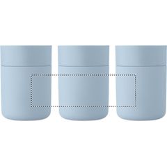 Vaso de PP 330ml con tapa | ROUNDSCREEN SLEEVE | 150 x 45