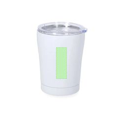 Vaso Térmico Acero Inoxidable 350 ml acabado caucho | Area 2 | 20 x 60