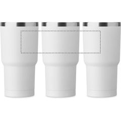 Vaso de doble pared 550 ml | Circunferencia | 180 x 50