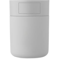 Vaso de PP 330ml con tapa | Trasero | 40 x 20