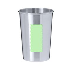 Vaso acero reciclado 350 ml cromado | Area 2 | 25 x 60