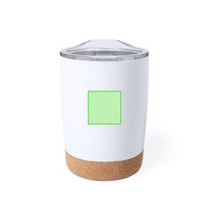 Vaso Térmico Acero Inox y Corcho 380 ml | En el frente | 30 x 30