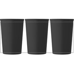 Vaso con tapa 350 ml | 360 | 270 x 114