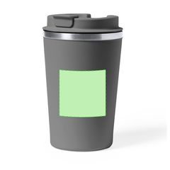 Vaso Térmico Acero Inox con Tapa | En el frente | 50 x 50