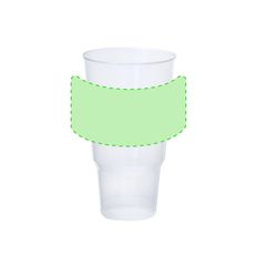 Vaso de 1,2L reutilizable | Area 1 | 280 x 70