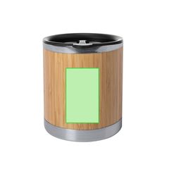 Vaso Térmico Bambú 300ml | Frontal | 30 x 50