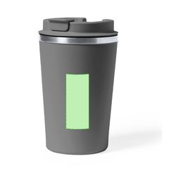 Vaso Térmico Acero Inox con Tapa | En el frontal | 25 x 60