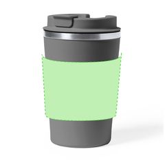 Vaso Térmico Acero Inox con Tapa | Alrededor del vaso | 200 x 70