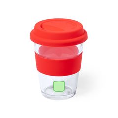 Vaso Cristal con Tapa Silicona | Zona inferior Vaso | 20 x 20