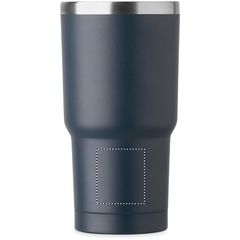 Vaso de doble pared 550 ml | Frontal Inferior | 35 x 40