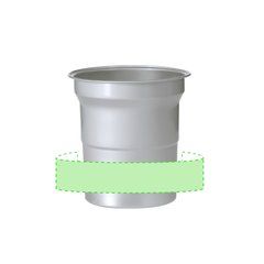 Vaso 500ml Aluminio Reciclado | Area 1 | 160 x 25