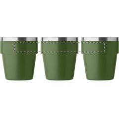 Vaso de Acero Inox 250 ml | Circunferencia | 200 x 20