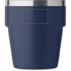 Vaso de Acero Inox 250 ml | Frontal Superior | 35 x 20
