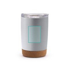 Vaso acero inox doble pared y base antideslizante | ZONA1 | 40 x 60