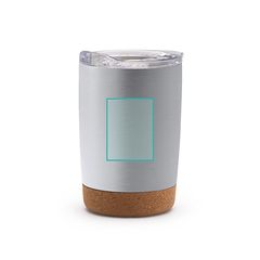 Vaso acero inox doble pared y base antideslizante | ZONA1 | 40 x 60