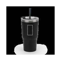 Vaso de Acero Inoxidable 600ml | Delantera superior | 25 x 50