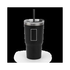 Vaso de Acero Inoxidable 600ml | Verso superior | 25 x 50
