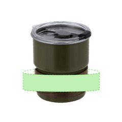 Vaso de acero y madera | Area 2 | 20 x 20