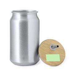 Vaso Aluminio Reciclado 430ml | En la tapa | 40 x 20
