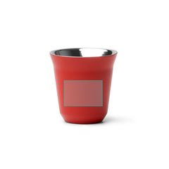 Vaso para café de acero inoxidable mate 160ml | ZONA1 | 30 x 20