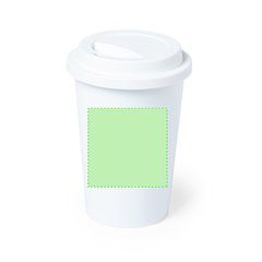 Vaso Compostable PLA 450ml | Alrededor del vaso | 70 x 70