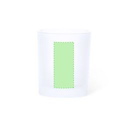 Vaso cristal mate 330ml sublimación | Area 3 | 30 x 70