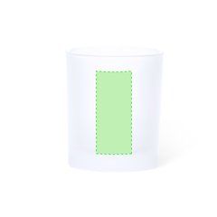 Vaso cristal mate 330ml sublimación | Area 5 | 30 x 70